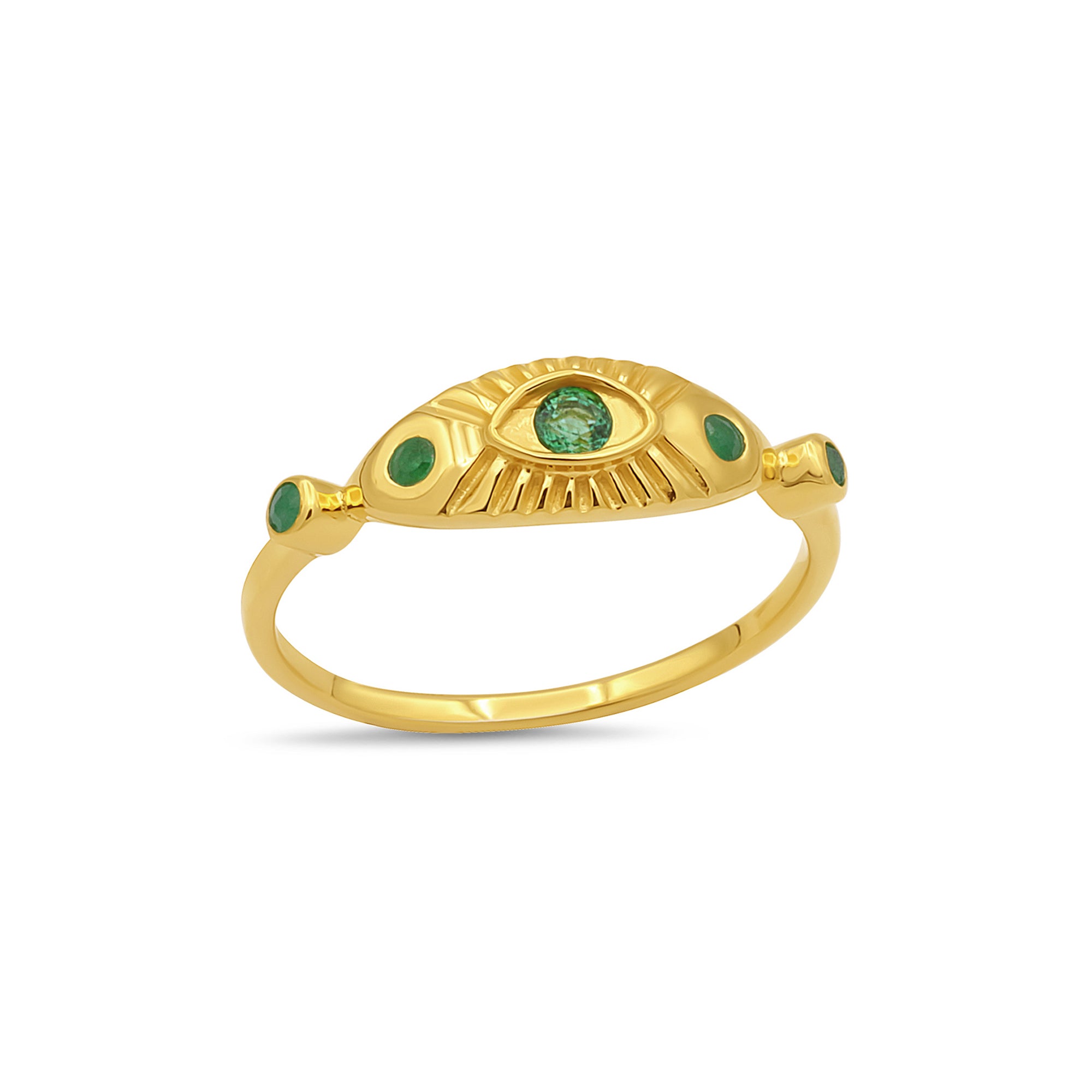 ANANDA Ring Smaragd