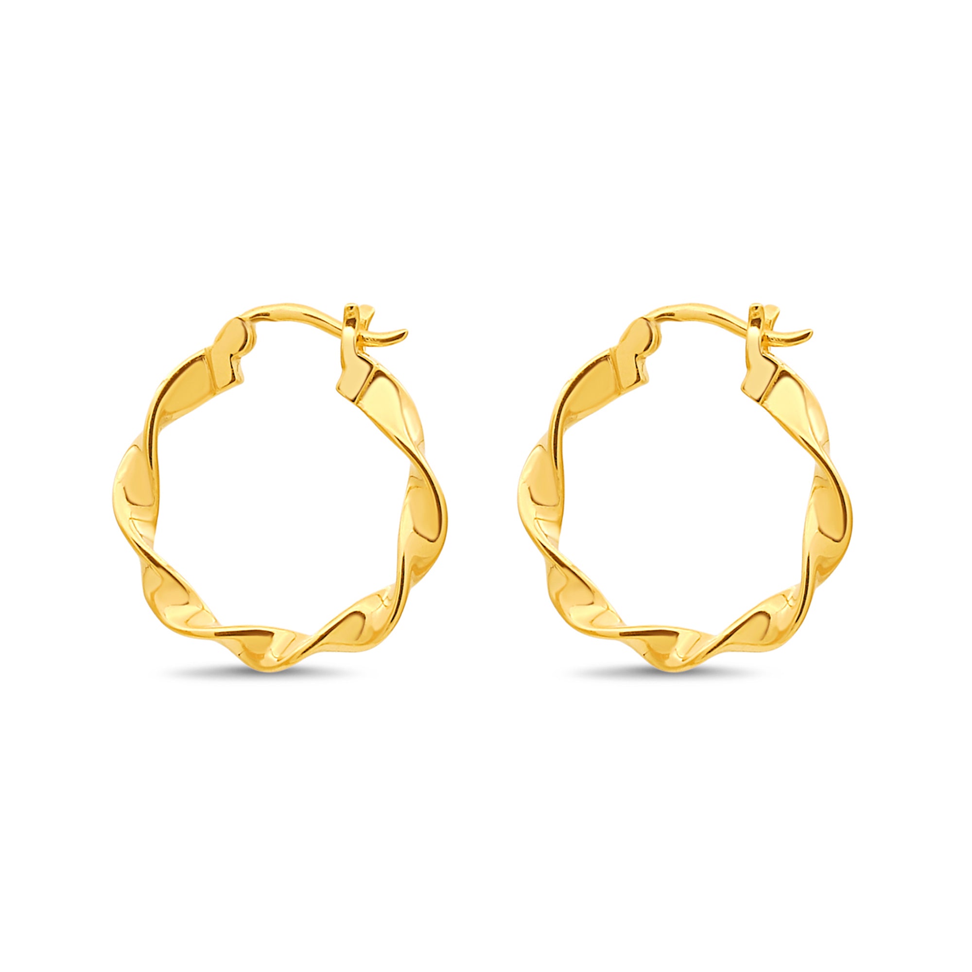 LOLA Kreolen Silber vergoldet