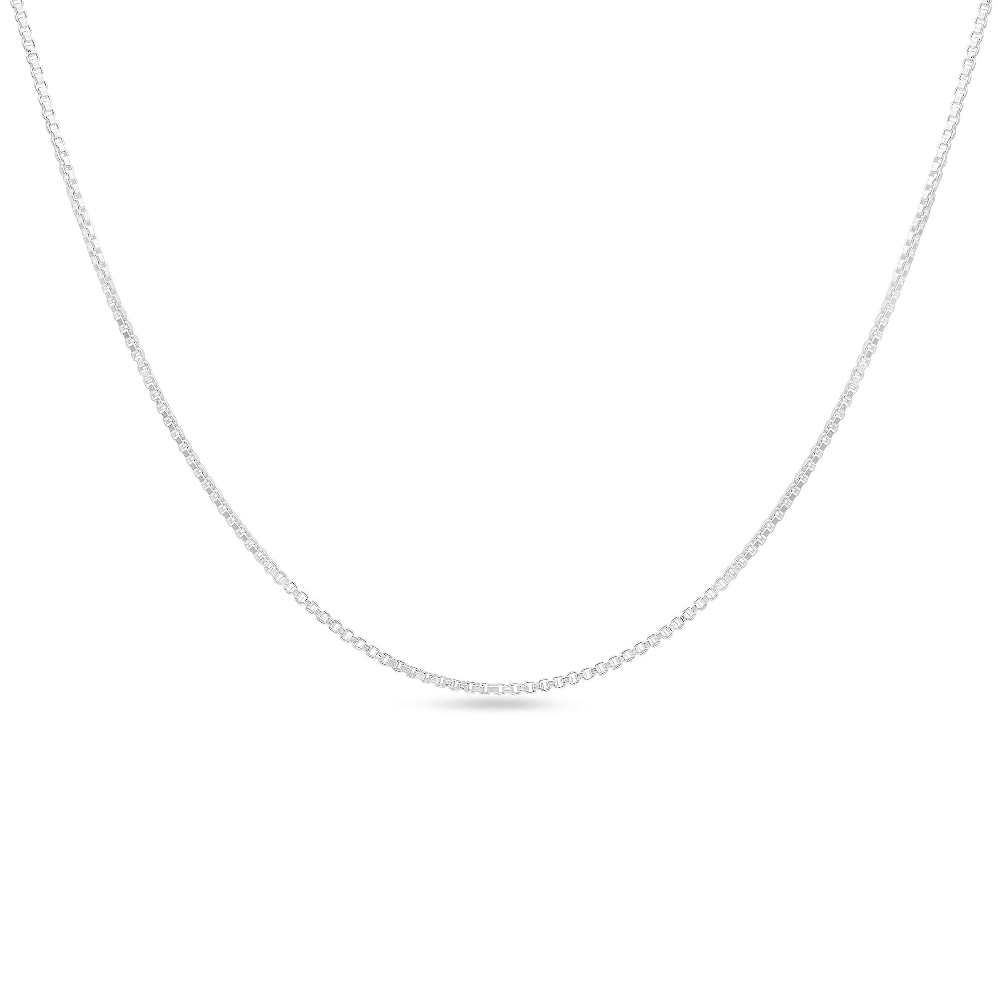 BOXCHAIN Halskette Silber