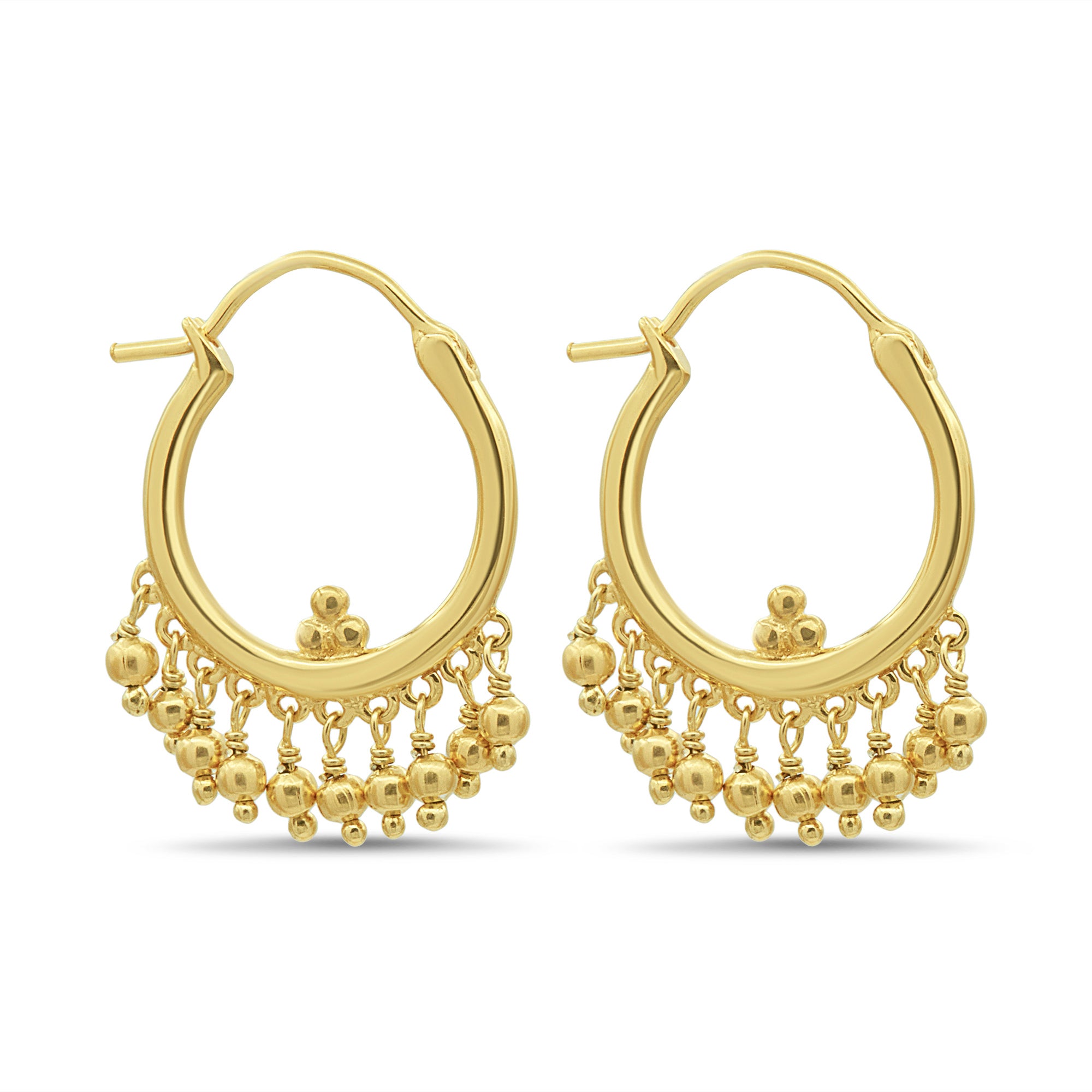 JODHPUR Ohrringe Silber vergoldet