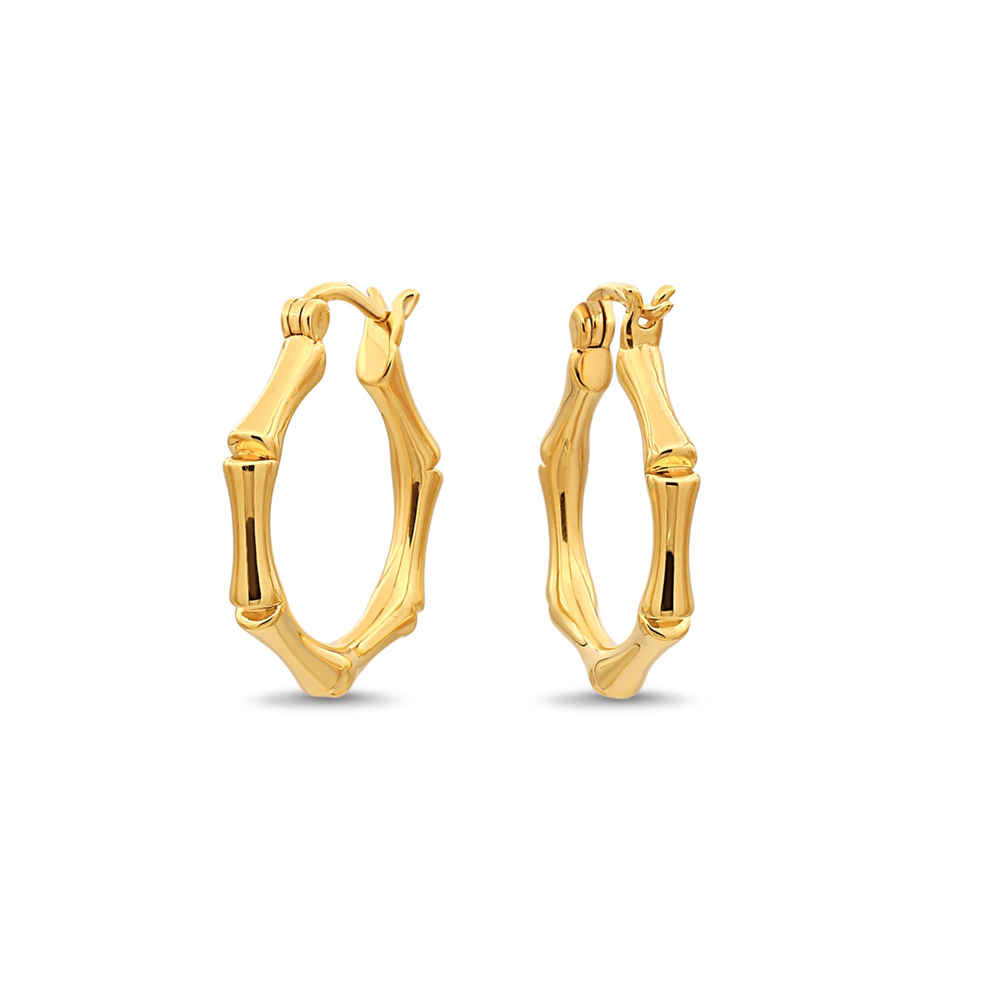 VENU Kreolen Silber vergoldet