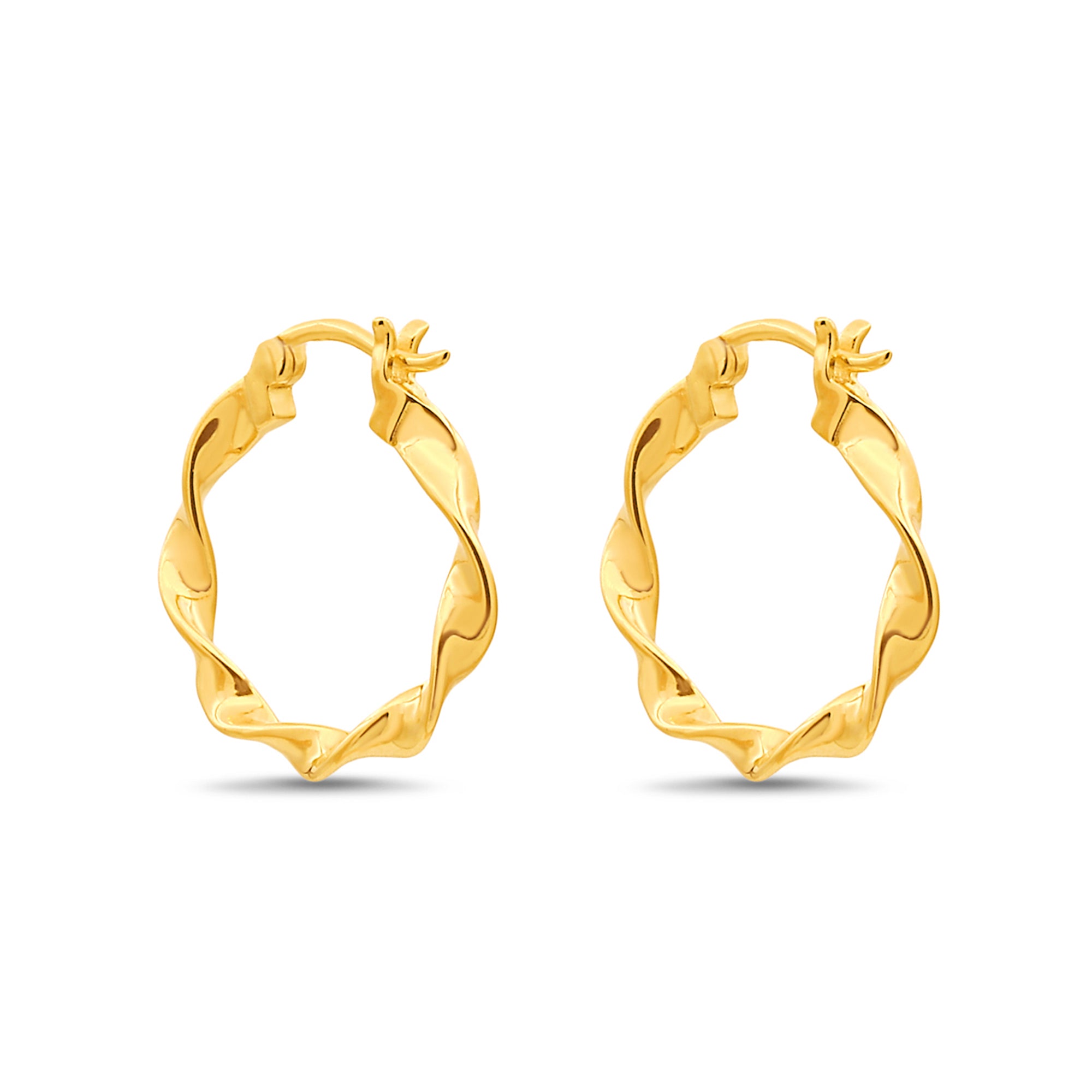 LOLA Kreolen Silber vergoldet